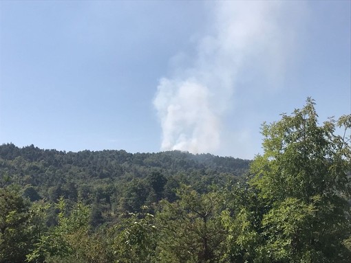 L'incendio boschivo tra Spotorno e Noli dello scorso 13 settembre