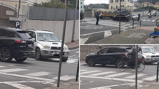 Incidente a Finalborgo: due auto e uno scooter, un ferito al Santa Corona in codice giallo