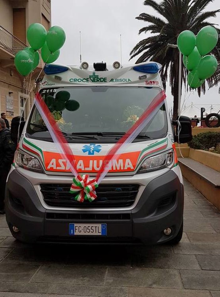 Albisola: nuova ambulanza per la Croce Verde