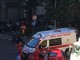 Savona, scontro tra ambulanza e auto in corso Mazzini (FOTO)