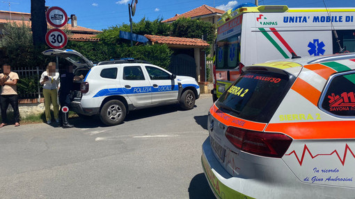 Incidente tra Leca d'Albenga e Campochiesa: un uomo ricoverato in gravi condizioni al Santa Corona (FOTO)