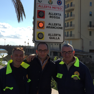 Finale Ligure, installati oggi i pannelli informativi della Protezione Civile