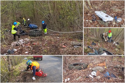 Raccolta rifiuti abbandonati: servizio coordinato dei gruppi di Protezione civile di Plodio e Carcare (FOTO e VIDEO) Raccolta rifiuti abbandonati: servizio coordinato dei gruppi di Protezione civile di Plodio e Carcare (FOTO e VIDEO)