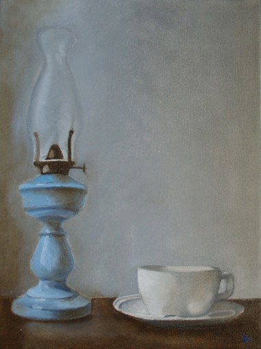 Savona: vetrine d'artista, espone Ivo Antipodo