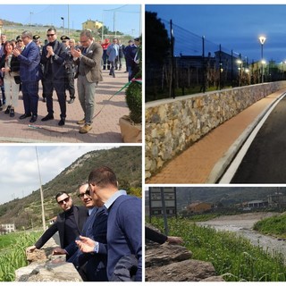Prevenzione e resilienza del territorio: a Pietra ecco la nuova via Nazario Sauro e la messa in sicurezza del torrente Maremola (FOTO e VIDEO)
