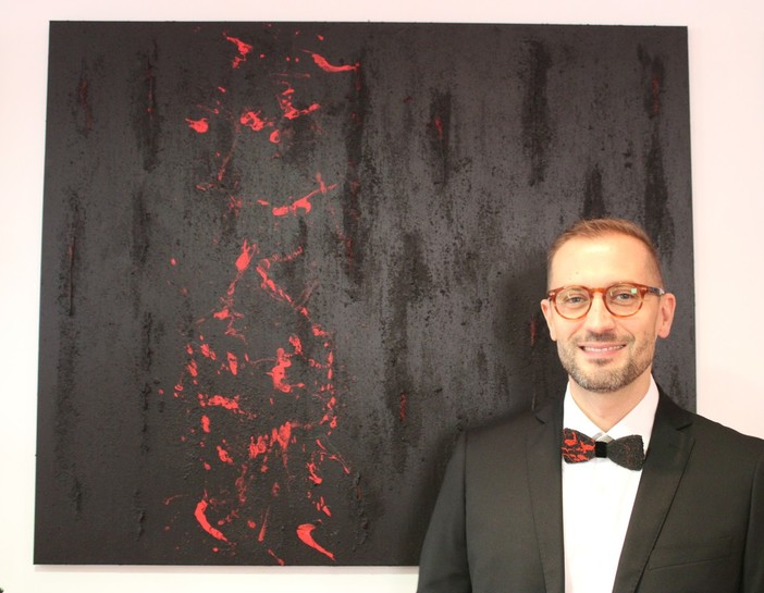 Il savonese Fabrizio Dotta alla Biennale di Arte contemporanea Sacra di Mentone Il savonese Fabrizio Dotta alla Biennale di Arte contemporanea Sacra di Mentone