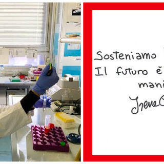 Una piastrella per la ricerca. Sul muretto dei Fieui di Caruggi, ad Albenga, la firma della ricercatrice Irene Caffa