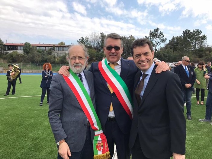 L'Onorevole Vazio dopo l'inaugurazione dello stadio di Celle: "Ora tocca ad Albenga"