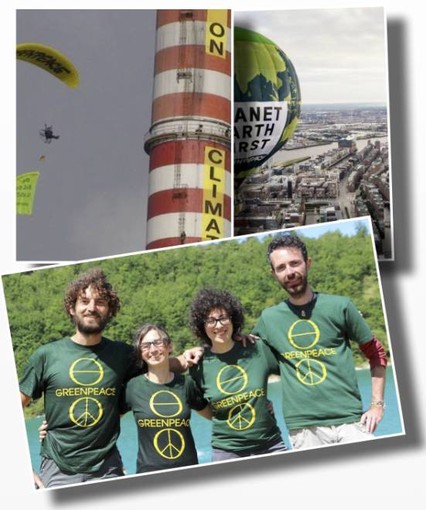 Greenpeace e "Fermiamo il carbone" alla Ubik di Savona per parlare di clima ed energie rinnovabili Greenpeace e "Fermiamo il carbone" alla Ubik di Savona per parlare di clima ed energie rinnovabili