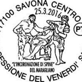 Savona, Poste Italiane partecipa con un annullo filatelico speciale alla Processione del Venerdì Santo