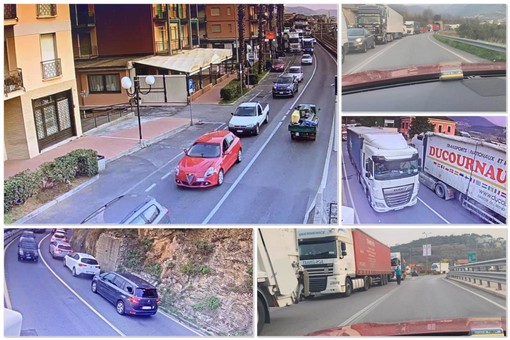 Scontro tra tir sulla A10: traffico in tilt nel ponente savonese (FOTO) Scontro tra tir sulla A10: traffico in tilt nel ponente savonese (FOTO)