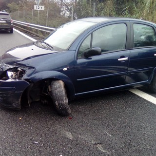 Ancora un incidente sull'A10, nuovamente tra Celle Ligure e Varazze: una persona in codice giallo