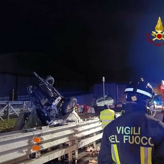 Schianto sull’A10, cinque persone di Varazze ferite: due giovani in gravi condizioni