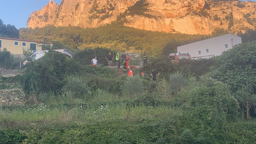 Orco Feglino, centauro finisce fuori strada: ricoverato in codice giallo