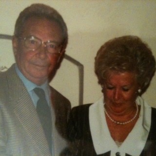 Nella foto Jole col marito Enzo