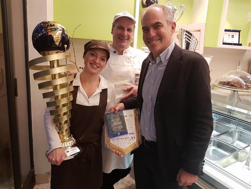 La Coppa d'Oro del Gelato è ad Albenga grazie a Jessica La Coppa d'Oro del Gelato è ad Albenga grazie a Jessica