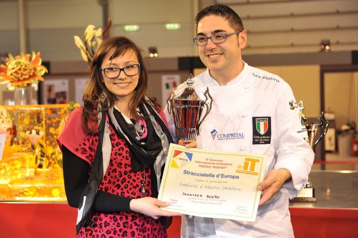 Ancora un riconoscimento per Jennifer Boero, la giovane artista del gelato “cairese” Ancora un riconoscimento per Jennifer Boero, la giovane artista del gelato “cairese”