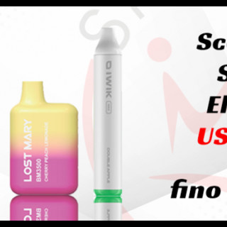 KIWI GO Sigaretta Usa e Getta con coil in ceramica da 750 tiri