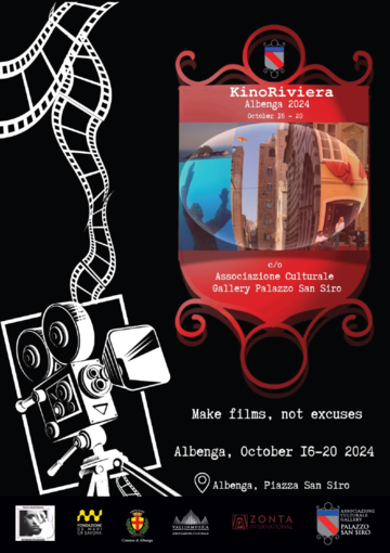 Ad Albenga dal 16 al 20 ottobre c'è il Kino Riviera Festival Ad Albenga dal 16 al 20 ottobre c'è il Kino Riviera Festival
