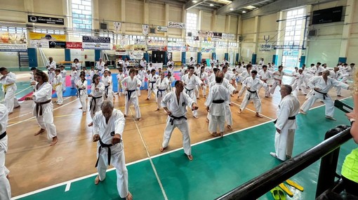 Andora, esami regionali di karate della federazione Fijkam nel palazzetto