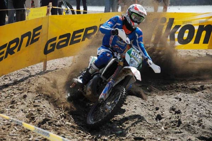 Campionato italiano enduro, bella prestazione per Luca Rovelli