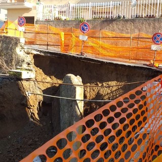 Celle, crolla un muro all'interno di un cantiere in via Avogadro Celle, crolla un muro all'interno di un cantiere in via Avogadro