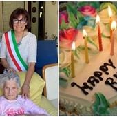Lucia compie 104 anni, grande festa a Millesimo (FOTO)