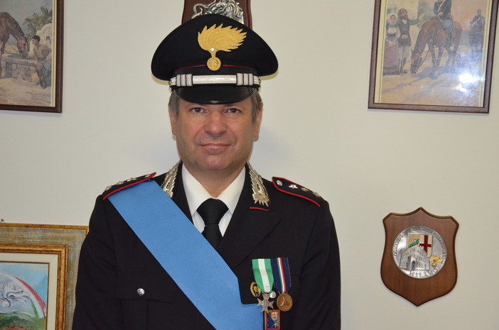 Cairo Montenotte, il Comandante dei Carabinieri Luca Baldi lascia la Valbormida