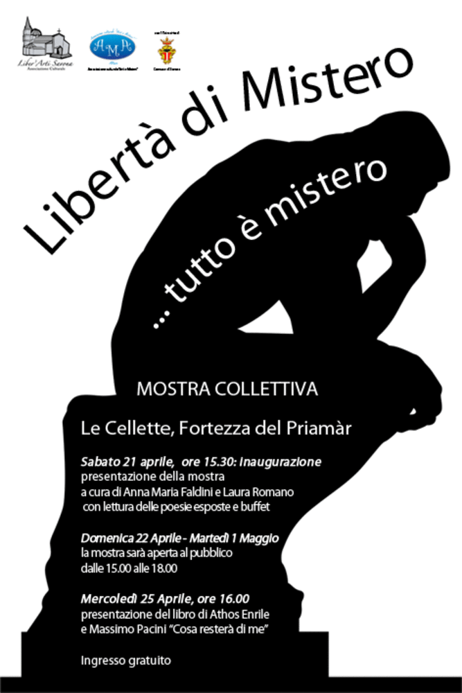 Savona, inaugurazione della collettiva d'arte “Libertà di mistero..tutto è mistero” Savona, inaugurazione della collettiva d'arte “Libertà di mistero..tutto è mistero”