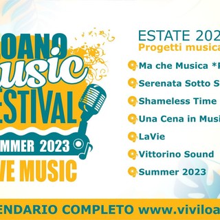 Le serate estive allietate dalla musica: ecco "Loano Summer Festival 2023"