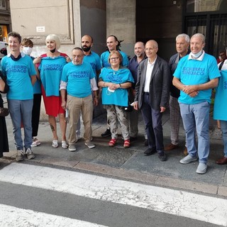 Savona 2021, al via ufficialmente la campagna elettorale della "Lista Civica Schirru sindaco" (FOTO e VIDEO)
