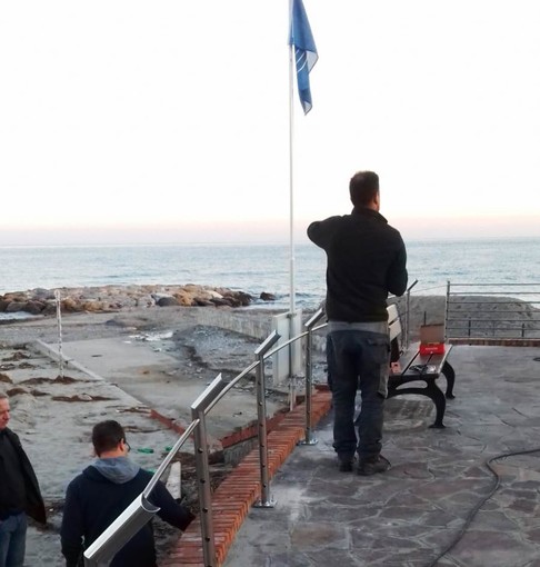 Ceriale, al via i lavori di messa in sicurezza della passeggiata (FOTO)