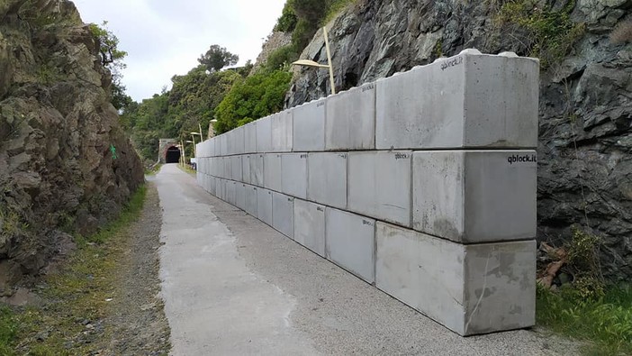 Frana in Lungomare Europa a Varazze, riaperto il tratto (FOTO)