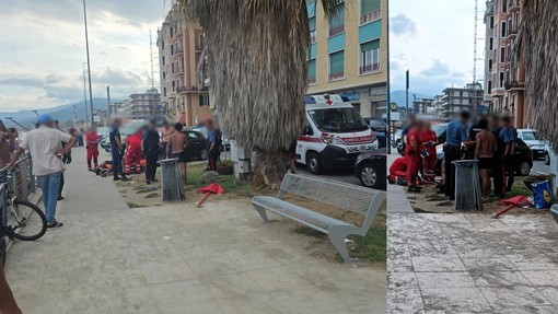 Savona, lite tra giovani in corso Vittorio Veneto: intervengono soccorsi e carabinieri