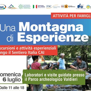 2° appuntamento del progetto “Una Montagna di Esperienze” presso il Parco Archeologico di Valdieri 2° appuntamento del progetto “Una Montagna di Esperienze” presso il Parco Archeologico di Valdieri