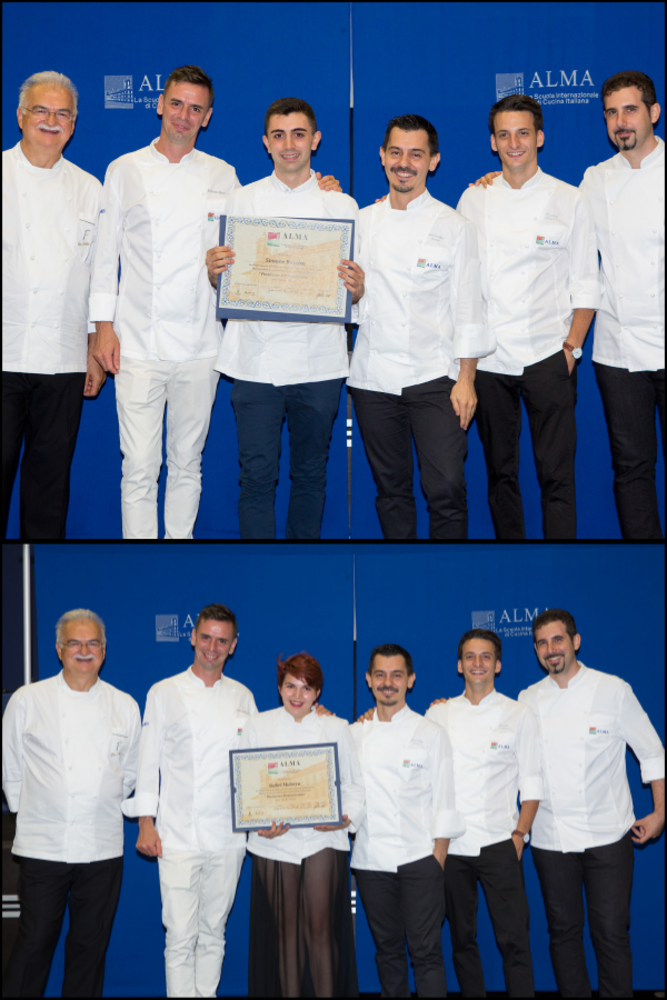 Due pasticceri savonesi tra i diplomati all'ALMA