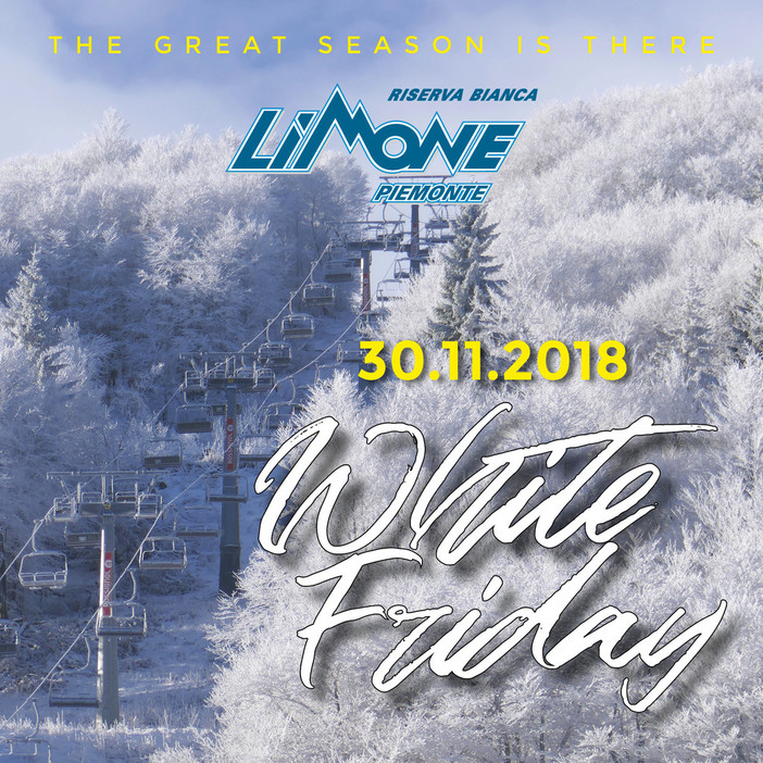 Il 30 novembre White Friday. La Riserva Bianca apre il comprensorio! Il 30 novembre White Friday. La Riserva Bianca apre il comprensorio!