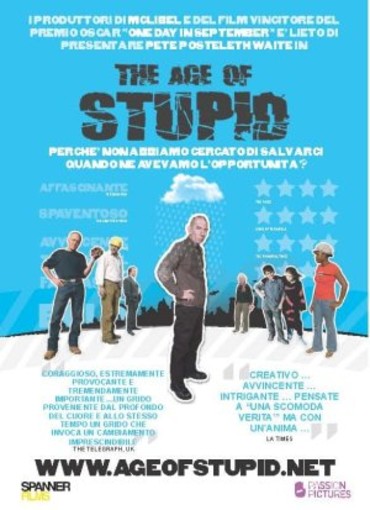 Albenga: arriva &amp;quot;The Age of Stupid&amp;quot;, il nuovo film