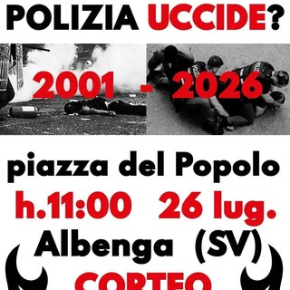 "Chi chiami quando la polizia uccide?", polemiche sulla locandina per un corteo ad Albenga dopo i fatti di Bologna