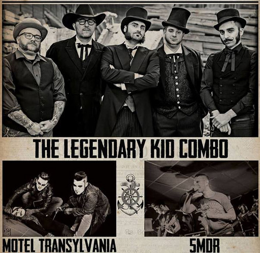 Il sound infuocato dei Legendary Kid Combo approda a Savona Il sound infuocato dei Legendary Kid Combo approda a Savona