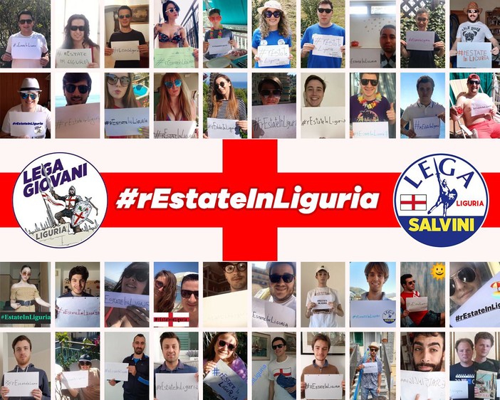 Lega Giovani lancia la campagna social #rEstateInLiguria Lega Giovani lancia la campagna social #rEstateInLiguria