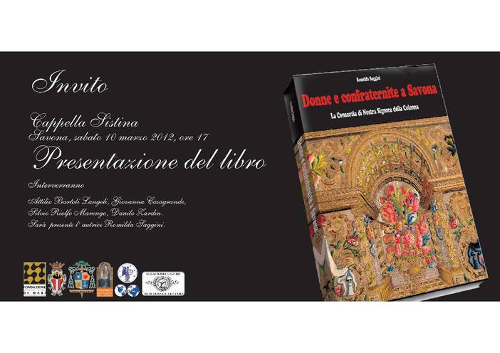 Donne e confraternite a Savona. La Consorzia di Nostra Signora della Colonna