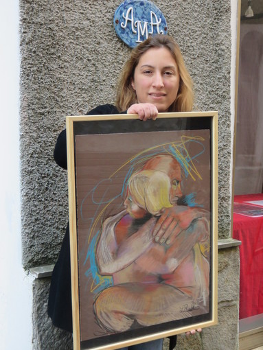 Altare, l'artista Laura Ratto espone nella sede dell’associazione AMA