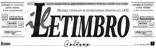 Savona: Il Letimbro nel suo 120° anno di pubblicazione Savona: Il Letimbro nel suo 120° anno di pubblicazione