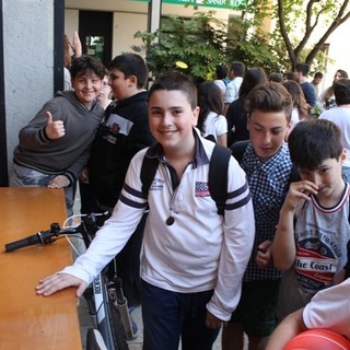 Vado Ligure: a spasso per l'isola pedonale per imparare a diventare ciclisti responsabili