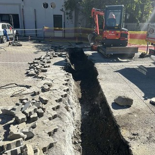 Carcare, nuove griglie carrabili per la raccolta delle acque piovane