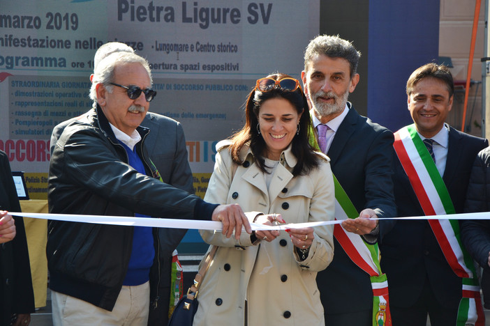 #Luogosicuro  Un grandissimo successo la due giorni dedicata alla sicurezza organizzata a Pietra Ligure