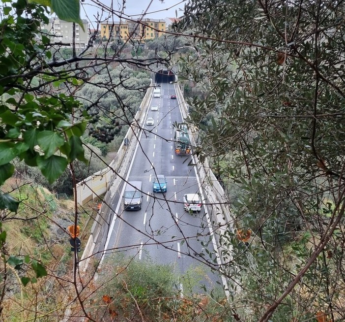 A10, terminato in anticipo il cantiere sulla galleria Cassisi all'altezza di Celle
