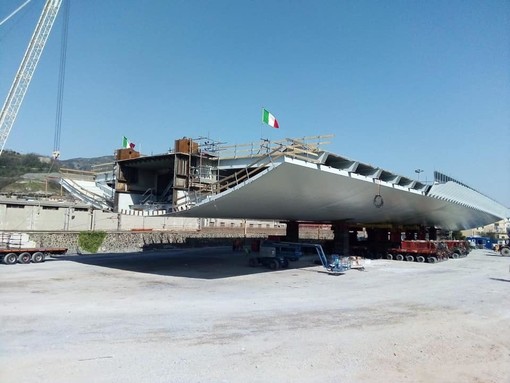 Nuovo ponte di Genova, Toti: &quot;Nonostante tutto la Liguria non si ferma e guarda già al futuro: ci rialzeremo, più forti di prima!&quot;