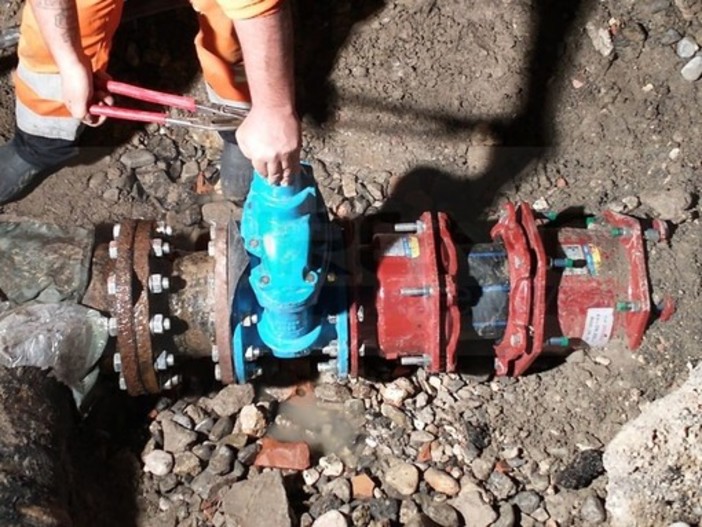 Ancora riparazioni alla condotta Roya 1: possibili disservizi in frazione Rollo ad Andora